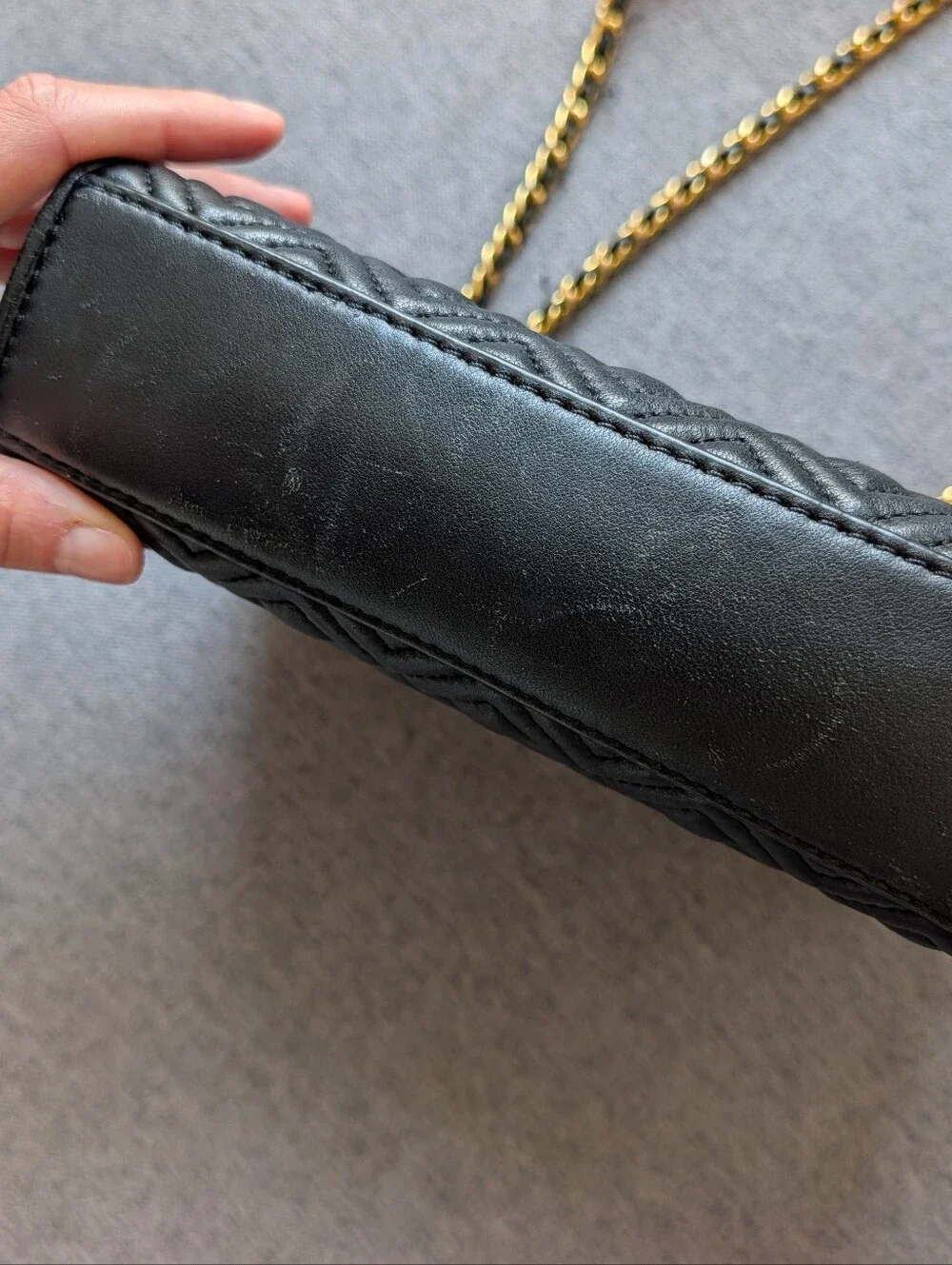 Black Quilted Tory Burch